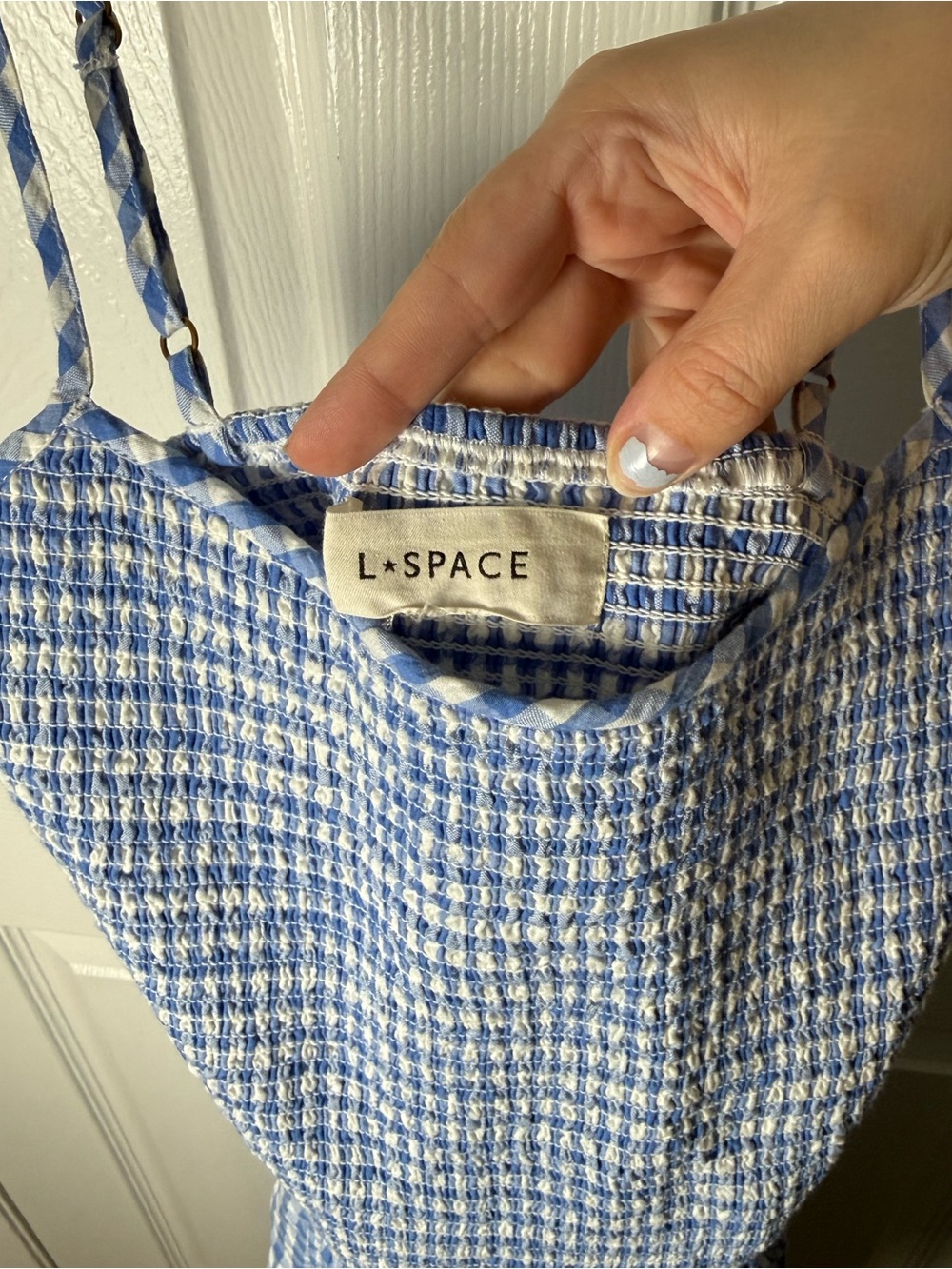 L*Space Misha Midi in Morning Gingham XS - Picture 7 of 11